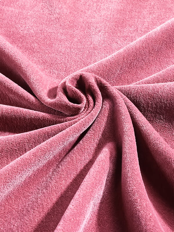 Vanlig myk resirkulert polyester chenille stoff